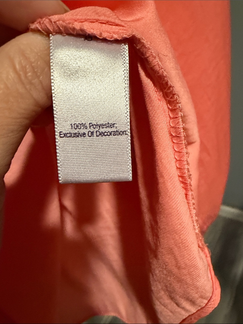 Jennifer Lopez Coral Peasant Blouse - Picture 3 of 6